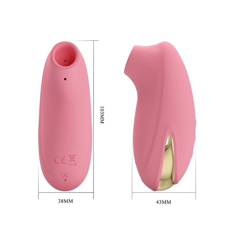 PRETTY LOVE OTIS ESTIMULADOR DE CLiTORIS POR SUCCIoN 7 MODOS ROSA