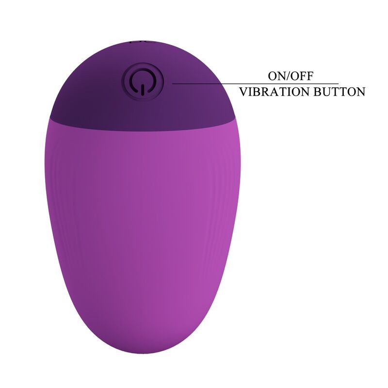 PRETTY LOVE ESTIMULADOR DE CLiTORIS 7 MODOS RECARGABLE FORMA ROSA MORADA