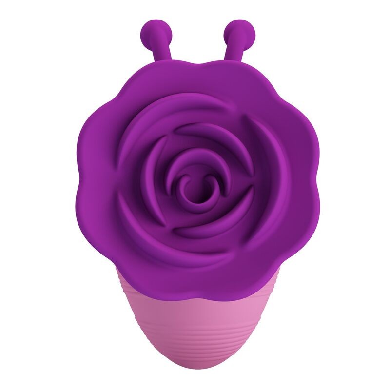 PRETTY LOVE LITTLE BEE ESTIMULADOR DE CLiTORIS 7 MODOS RECARGABLE MORADO ROSA