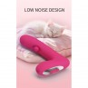 PRETTY LOVE DUDEN VIBRADOR DE SILICONA RECARGABLE 12 MODOS DE VIBRACIoN Y 3 MODOS DE BALANCEO ROSA