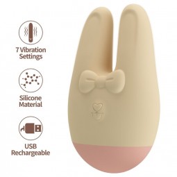 ROMANCE BUNNY ESTIMULADOR EXTERNO 7 MODOS DE VIBRACIoN