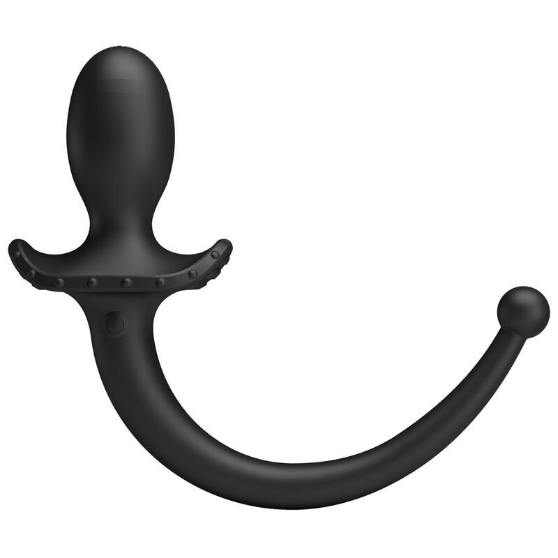 PRETTY LOVE ANTHONY VIBRADOR ANAL Y PERINEAL APP CONTROL NEGRO
