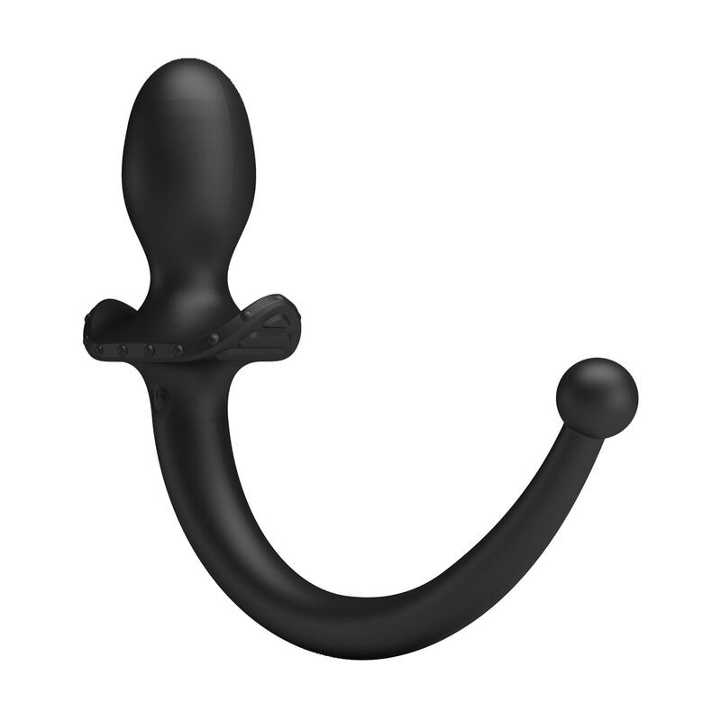PRETTY LOVE ANTHONY VIBRADOR ANAL Y PERINEAL APP CONTROL NEGRO