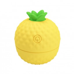 PRETTY LOVE ESTIMULADOR CLITORAL CON SUCCIoN Y GOLPETEOS RECARGABLE AMARILLO