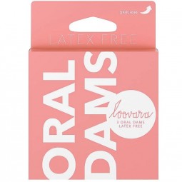 LOOVARA ORAL DAMS BARRERAS ORALES SIN LaTEX 3 UDS