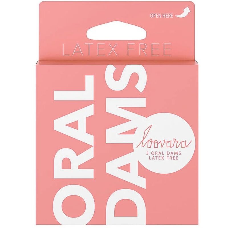 LOOVARA ORAL DAMS BARRERAS ORALES SIN LaTEX 3 UDS