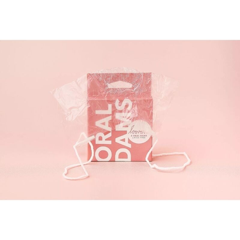 LOOVARA ORAL DAMS BARRERAS ORALES SIN LaTEX 3 UDS