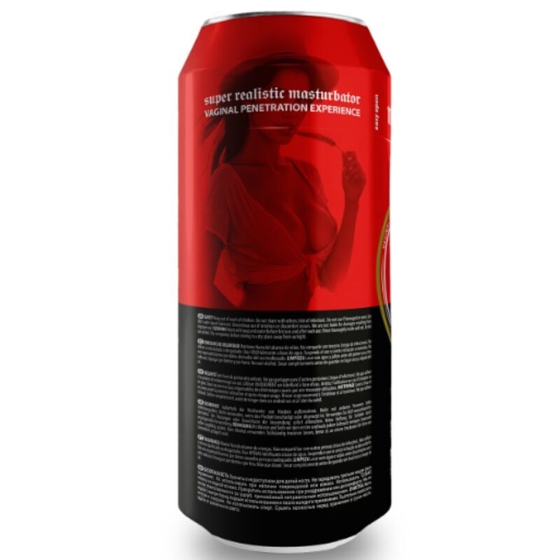 ALIVE MASTURBADOR MASCULINO VAGINA LATA CERVEZA ESTELA GALaCTICA