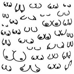 DIABLO PICANTE POSAVASOS CUADRADOS TETAS 10 UNIDADES
