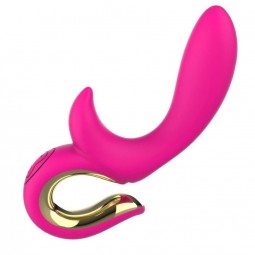 NALONE LULU VIBRADOR RABBIT CON EMPUJE ROSA