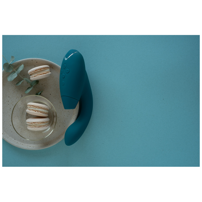WOMANIZER DUO 2 ESTIMULADOR AZUL PETRoLEO