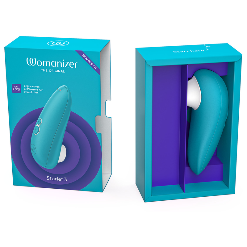 WOMANIZER STARLET 3 ESTIMULADOR CLiTORIS TURQUESA