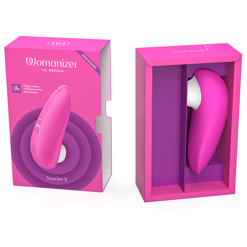 WOMANIZER STARLET 3 ESTIMULADOR CLiTORIS ROSA