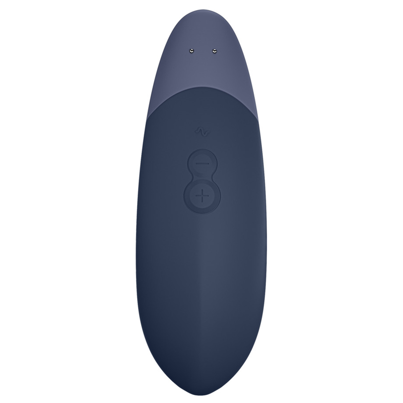 WOMANIZER VIBE VIBRADOR LAY ON SILENCIOSO AZUL OSCURO