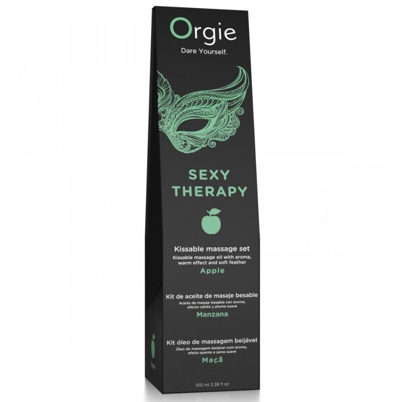 ORGIE SET DE MASAJE BESABLE MANZANA 100 ML