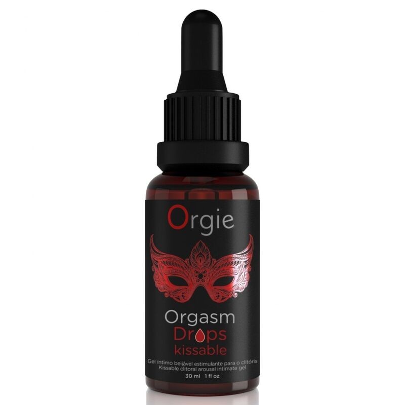 ORGIE ORGASM DROPS KISSABLE GOTAS ESTIMULANTES BESABLES PARA CLiTORIS 30 ML