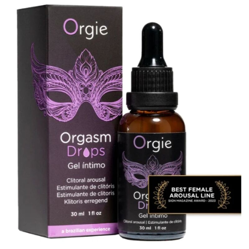 ORGIE ORGASM DROPS GOTAS ESTIMULANTES PARA CLiTORIS 30 ML