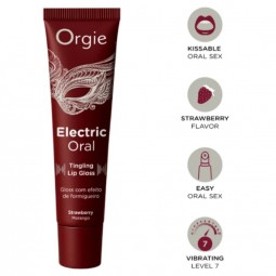 ORGIE ELECTRIC ORAL GLOSS LABIAL BESABLE EFECTO HORMIGUEO 15 ML