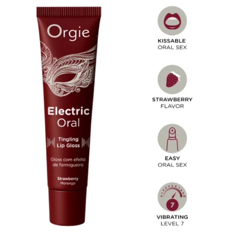 ORGIE ELECTRIC ORAL GLOSS LABIAL BESABLE EFECTO HORMIGUEO 15 ML