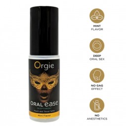 ORGIE ORAL EASE SPRAY BUCAL Y GARGANTA SABOR MENTA 50 ML