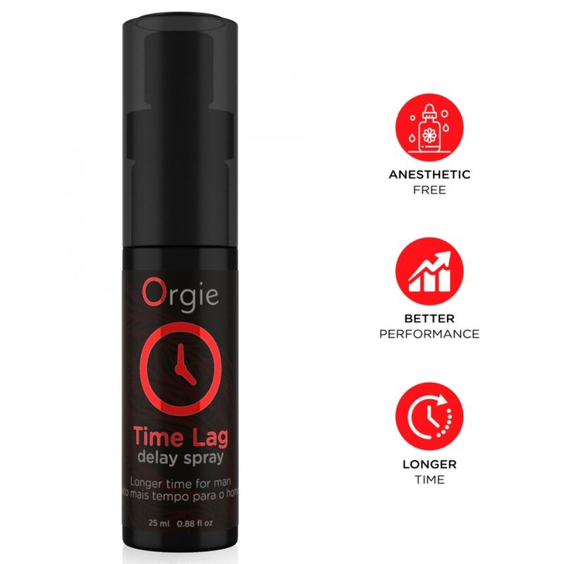 ORGIE TIME LAG SPRAY RETARDANTE SIN ANESTeSICOS 25 ML