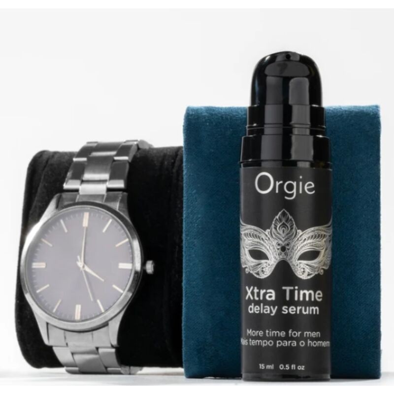 ORGIE XTRA TIME SeRUM DE SILICONA RETARDANTE SIN ANESTeSICOS 15 ML