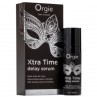 ORGIE XTRA TIME SeRUM DE SILICONA RETARDANTE SIN ANESTeSICOS 15 ML
