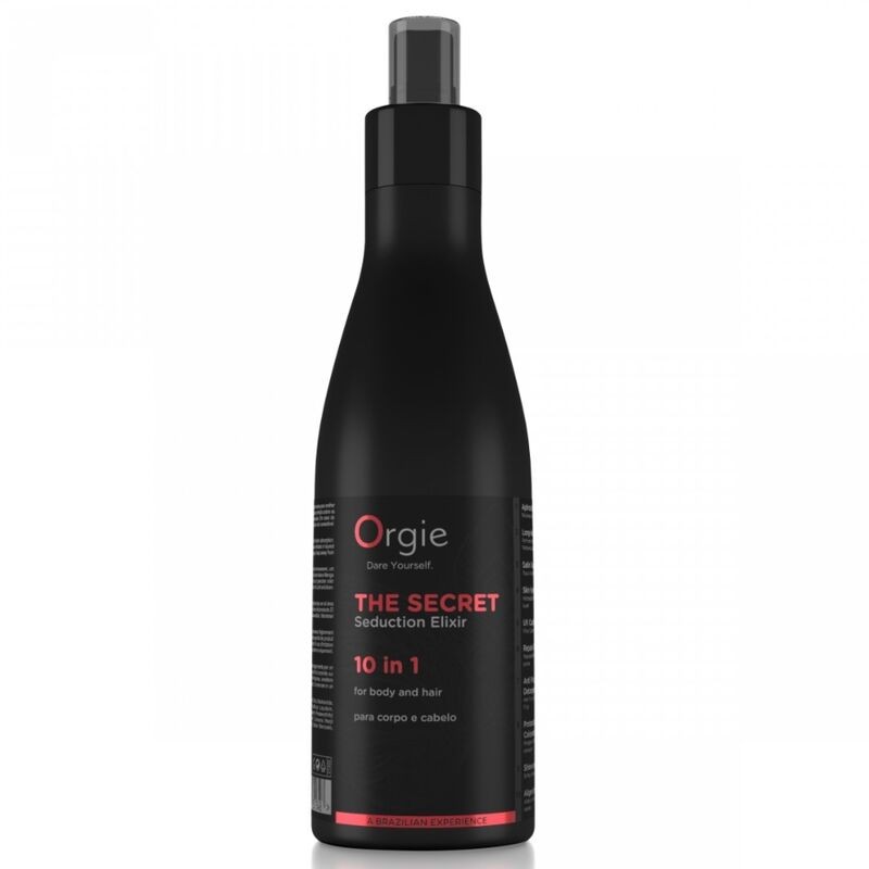 ORGIE THE SECRET SEDUCTION ELIXIR 10 EN 1 LOCIoN PARA CUERPO Y CABELLO 200 ML