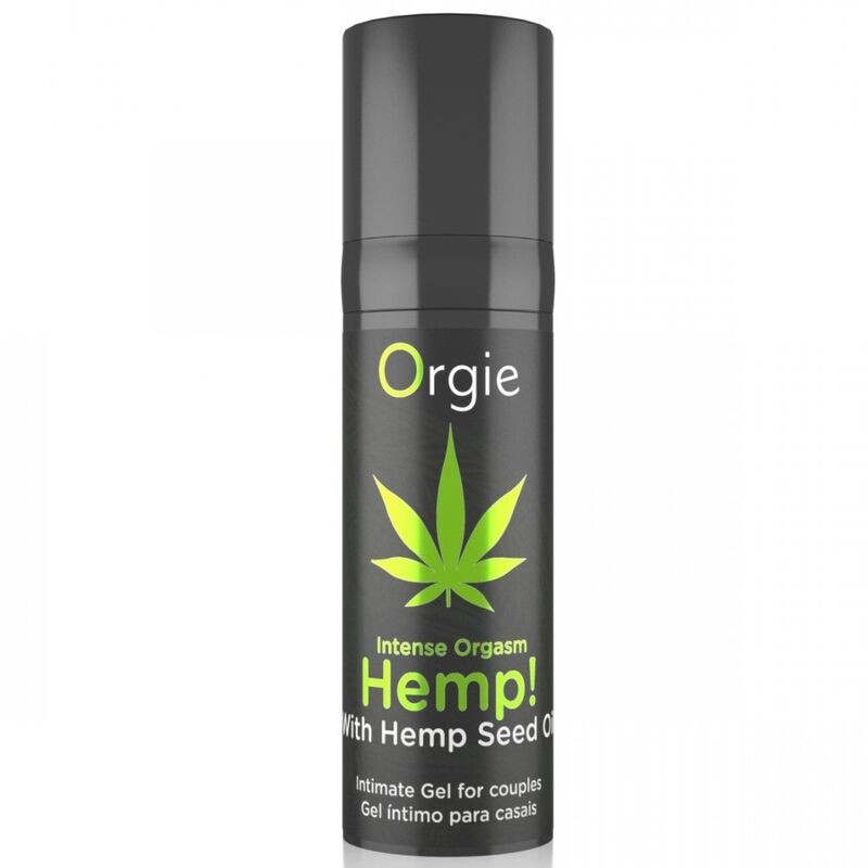 ORGIE HEMP INTENSE ORGASM GEL iNTIMO MULTISENSACIoN CON ACEITE DE CaNAMO 15 ML