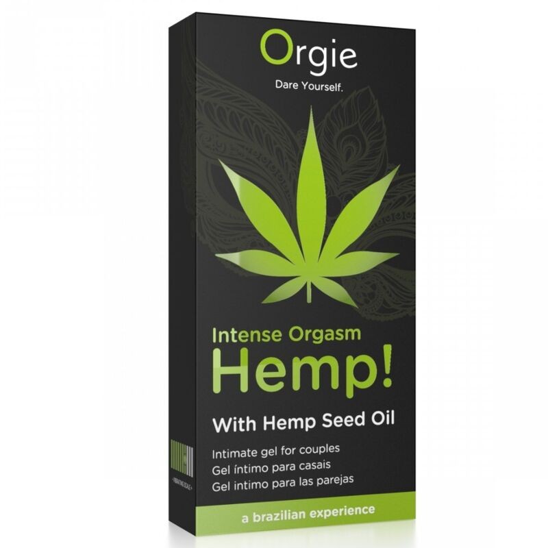 ORGIE HEMP INTENSE ORGASM GEL iNTIMO MULTISENSACIoN CON ACEITE DE CaNAMO 15 ML