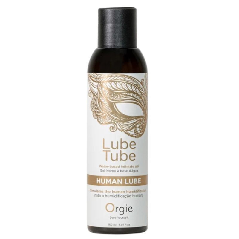 ORGIE LUBE TUBE HUMAN LUBE GEL iNTIMO BASE AGUA EFECTO NATURAL 150 ML