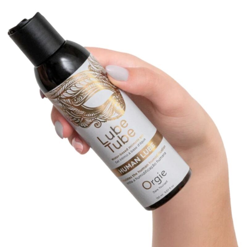 ORGIE LUBE TUBE HUMAN LUBE GEL iNTIMO BASE AGUA EFECTO NATURAL 150 ML