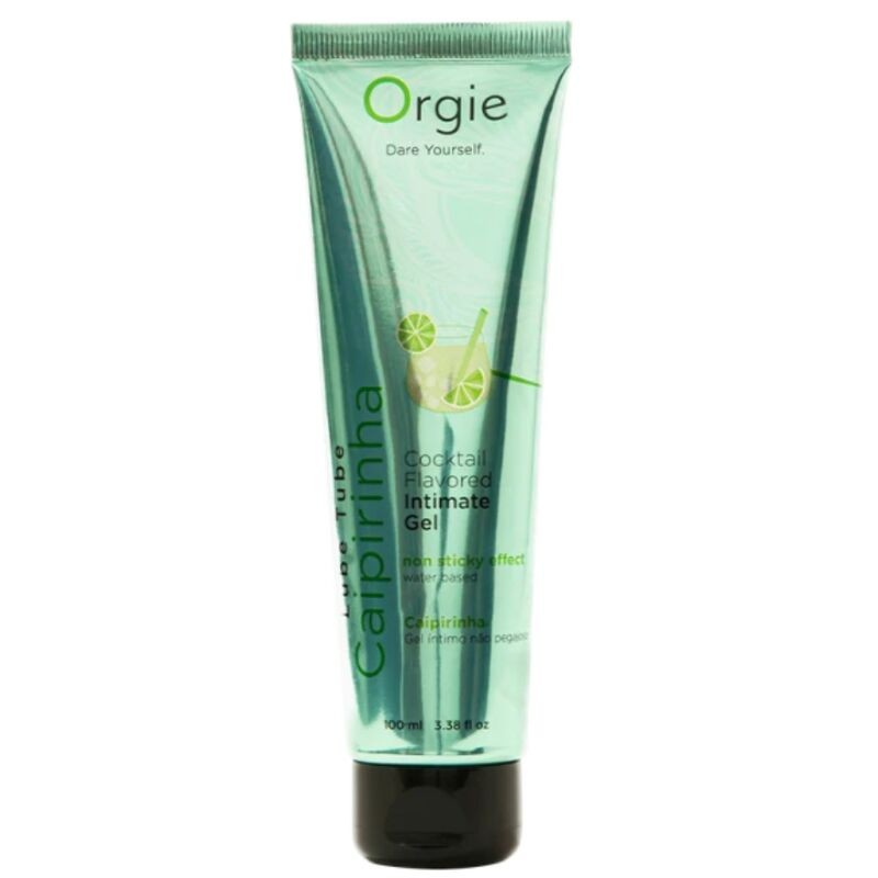 ORGIE LUBE TUBE COCKTAIL CAIPIRINHA GEL iNTIMO BESABLE BASE AGUA 100 ML