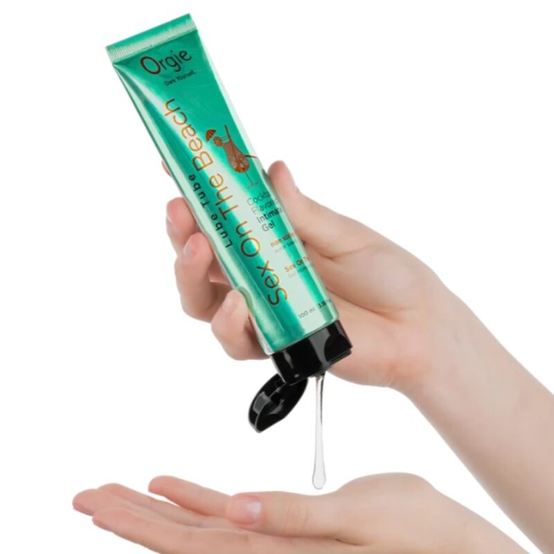 ORGIE LUBE TUBE COCKTAIL SEX ON THE BEACH GEL iNTIMO BESABLE BASE AGUA 100 ML