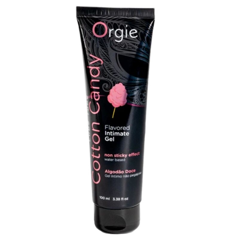 ORGIE LUBRICANTE GEL iNTIMO BESABLE BASE AGUA ALGODoN DE AZuCAR 100 ML