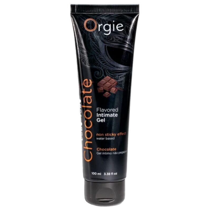 ORGIE LUBE TUBE CHOCOLATE GEL iNTIMO BESABLE BASE AGUA 100 ML