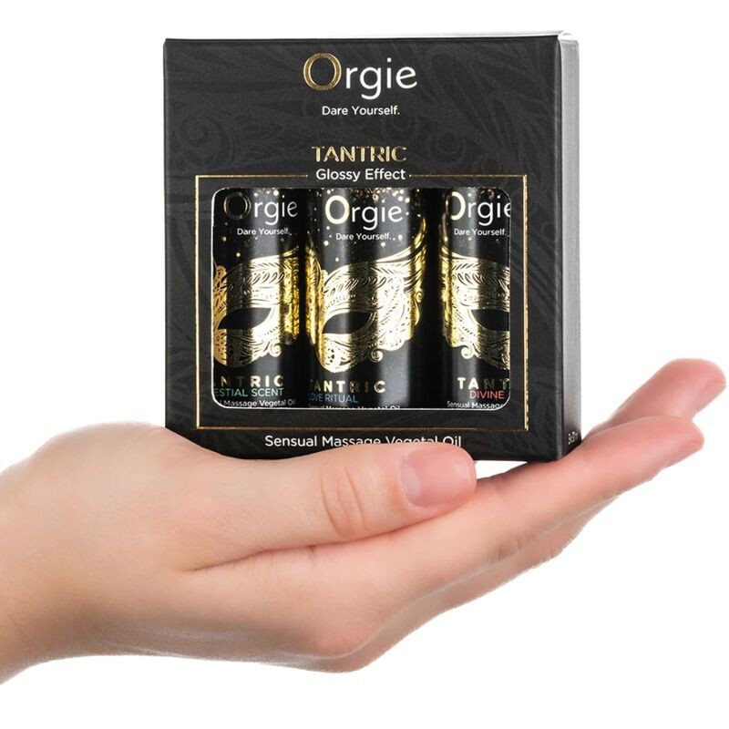 ORGIE TANTRIC MINI SIZE COLLECTION SET ACEITES DE MASAJE 3 X 30 ML