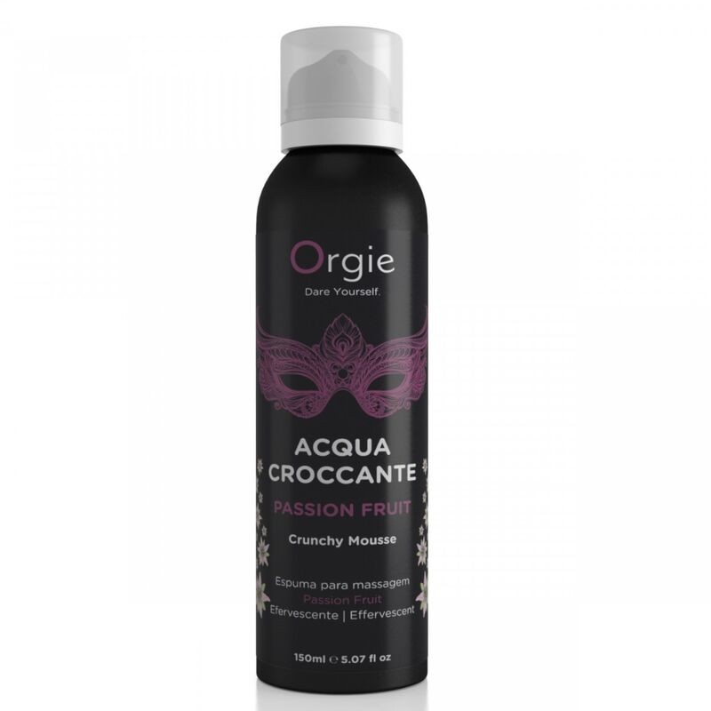 ORGIE ACQUA CROCCANTE ESPUMA CRUJIENTE MARACUYa PARA MASAJE 150 ML
