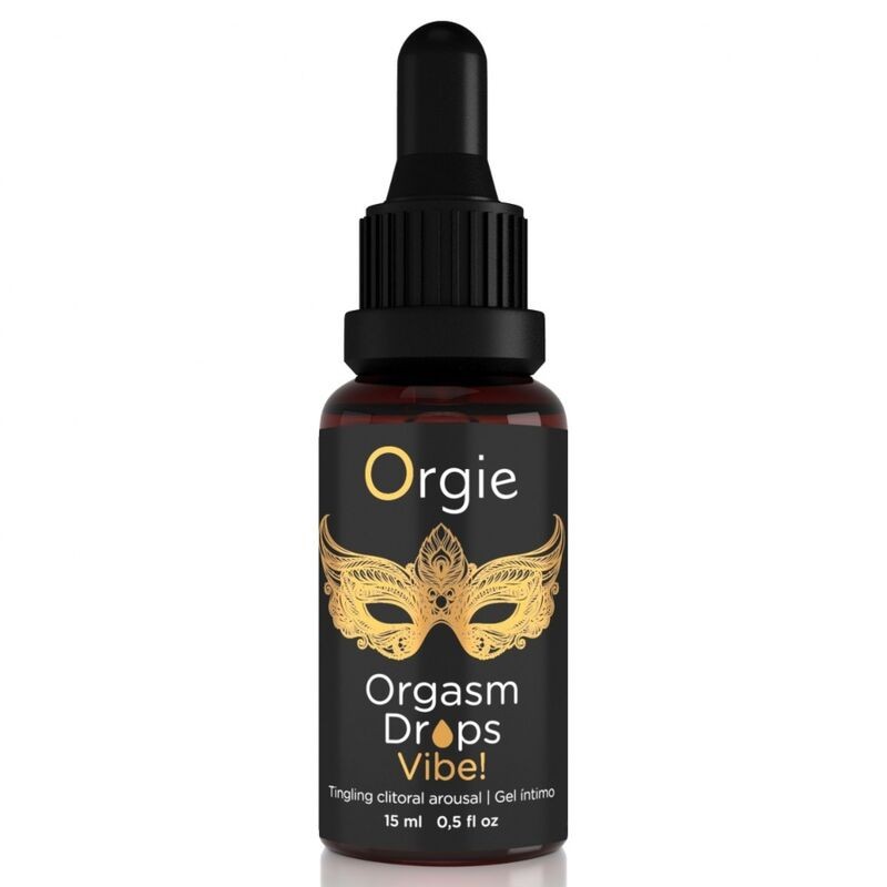 ORGIE ORGASM DROPS VIBE GOTAS ESTIMULANTES EFECTO VIBRANTE PARA CLiTORIS 15 ML