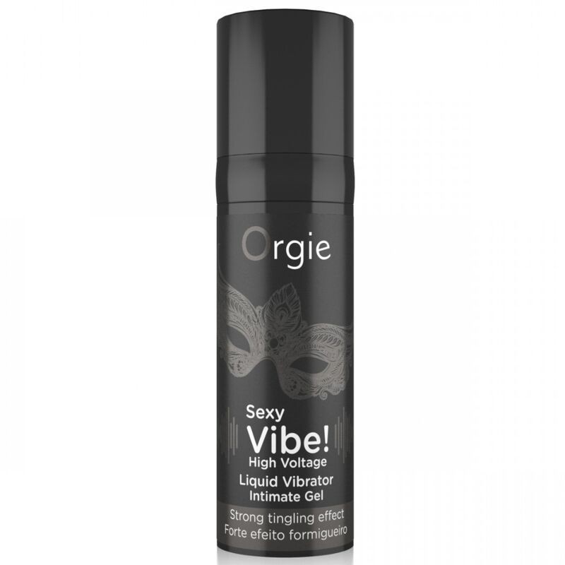 ORGIE SEXY VIBE HIGH VOLTAGE GEL iNTIMO EFECTO VIBRANTE EXTRA FUERTE 15 ML