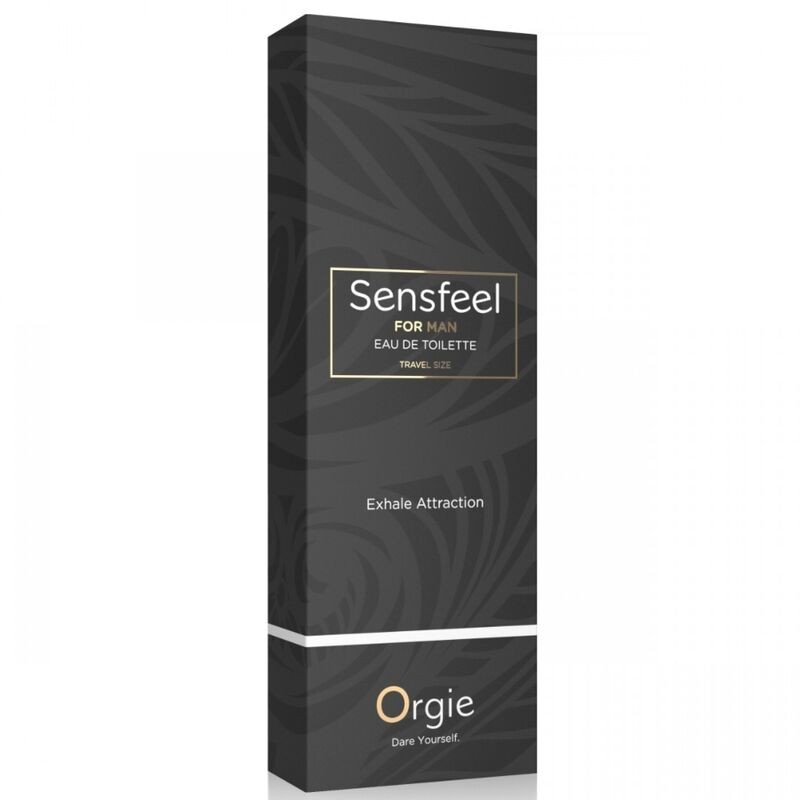ORGIE SENSFEEL EAU DE TOILETTE CON POTENCIADOR DE FEROMONAS TAMANO VIAJE PARA HOMBRE 10 ML