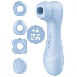SATISFYER PRO 2 GENERATION 4 ESTIMULADOR DE CLiTORIS AZUL SERENO