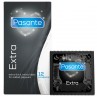 PASANTE EXTRA PRESERVATIVOS EXTRA GRUESOS CON LUBRICACIoN ADICIONAL 12 UNIDADES