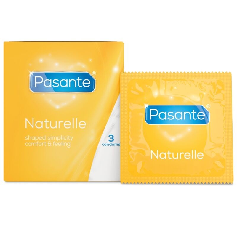 PASANTE PRESERVATVOS GAMA NATURELLE 3 UNIDADES