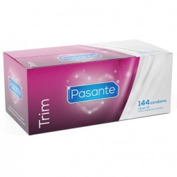 PASANTE PRESERVATIVOS TRIM AJUSTADO CAJA 144 UNIDADES