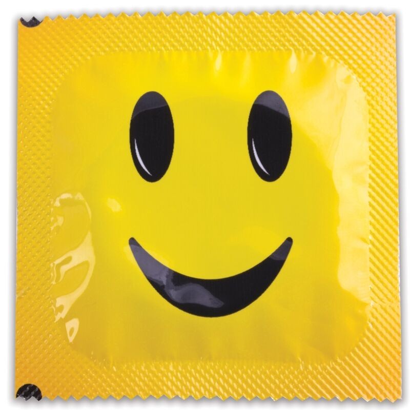 PASANTE PRESERVATIVOS SMILEY BOLSA 144 UNIDADES