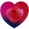 PASANTE PRESERVATIVO ROJO FORMA CORAZON BOLSA 144 UNIDADES