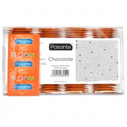 PASANTE PRESERVATIVO SABOR CHOCOLATE BOLSA 144 UNIDADES