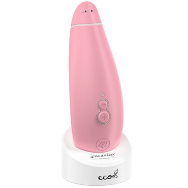 WOMANIZER PREMIUM ECO ESTIMULADOR DE CLiTORIS POR SUCCIoN 12 NIVELES ROSA