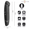 INTENSE PHIL VIBRADOR PUNTO G NEGRO 13 CM